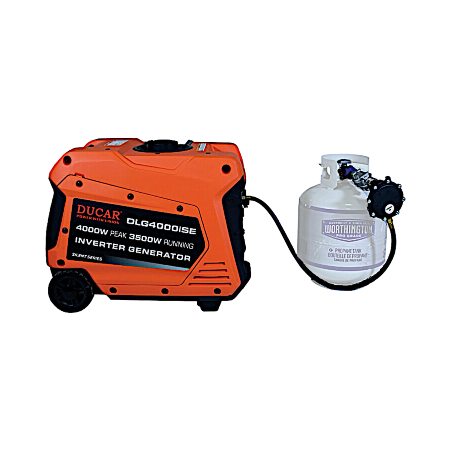 DUCAR DUEDLG4000ISE GENERATRICE ESSENCE ET PROPANE