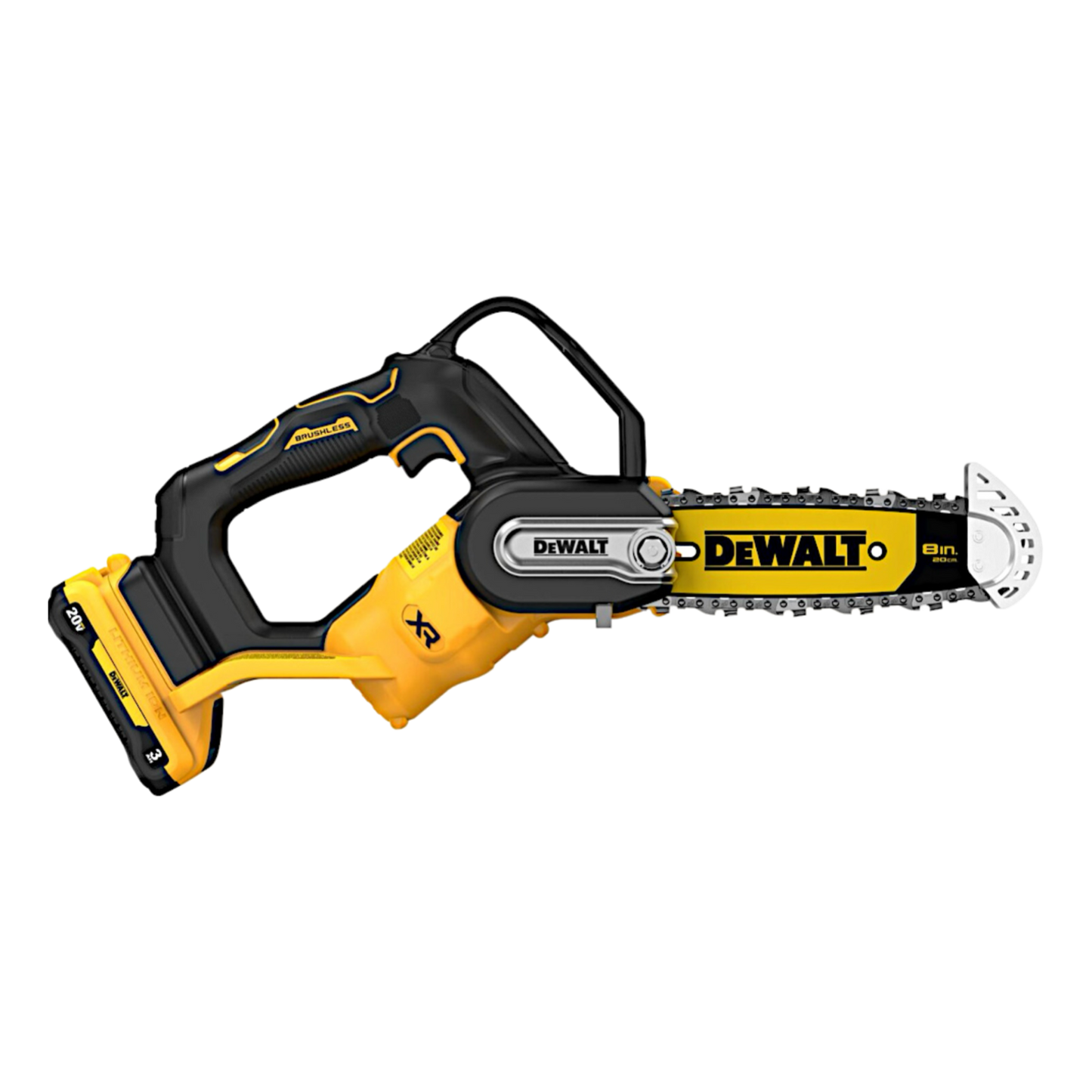 DeWALT DCCS623L1 SCIE A MAIN 20V 8 POUCES