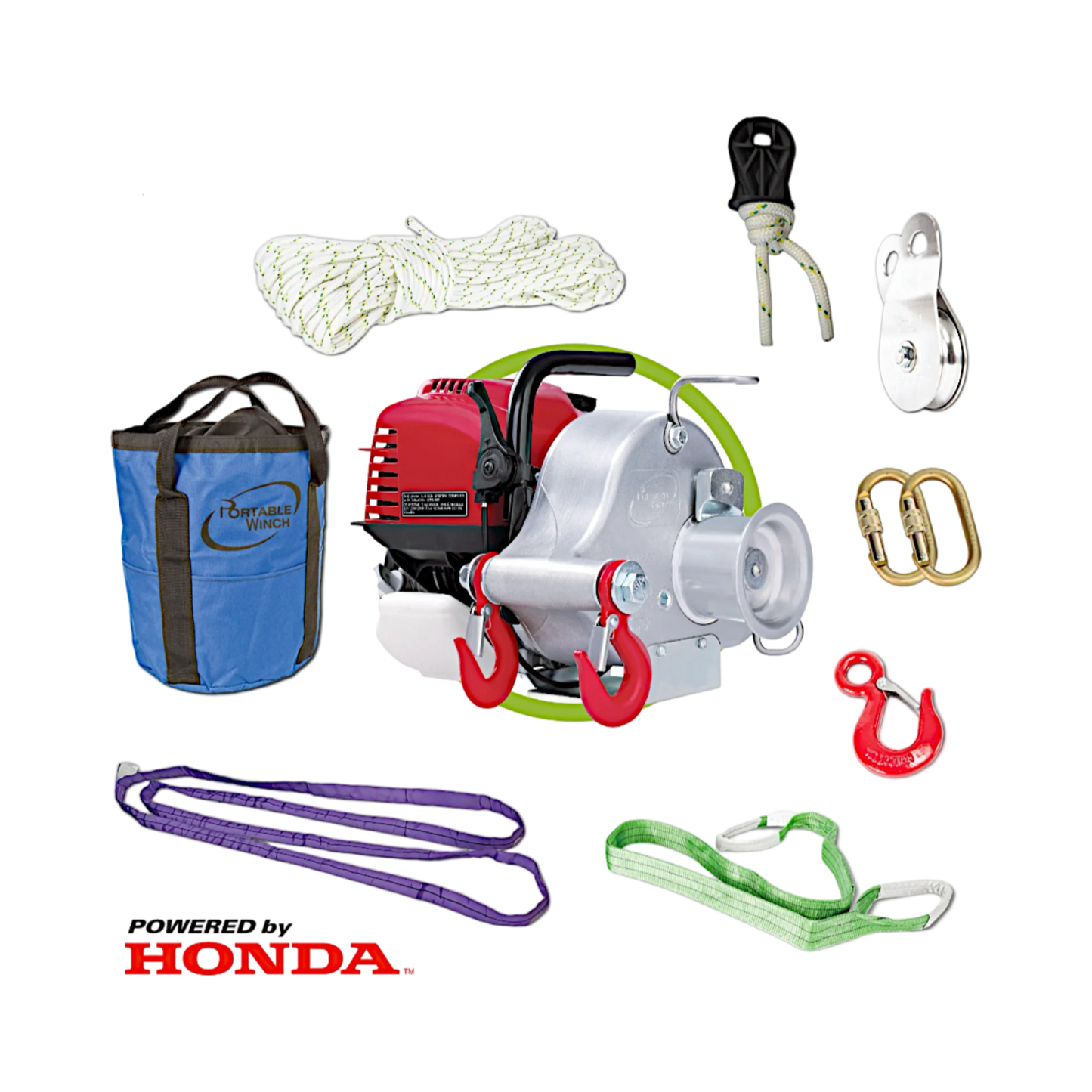 PORTABLE WINCH - PCW3000-A TREUIL ACCESSOIRISÉ
