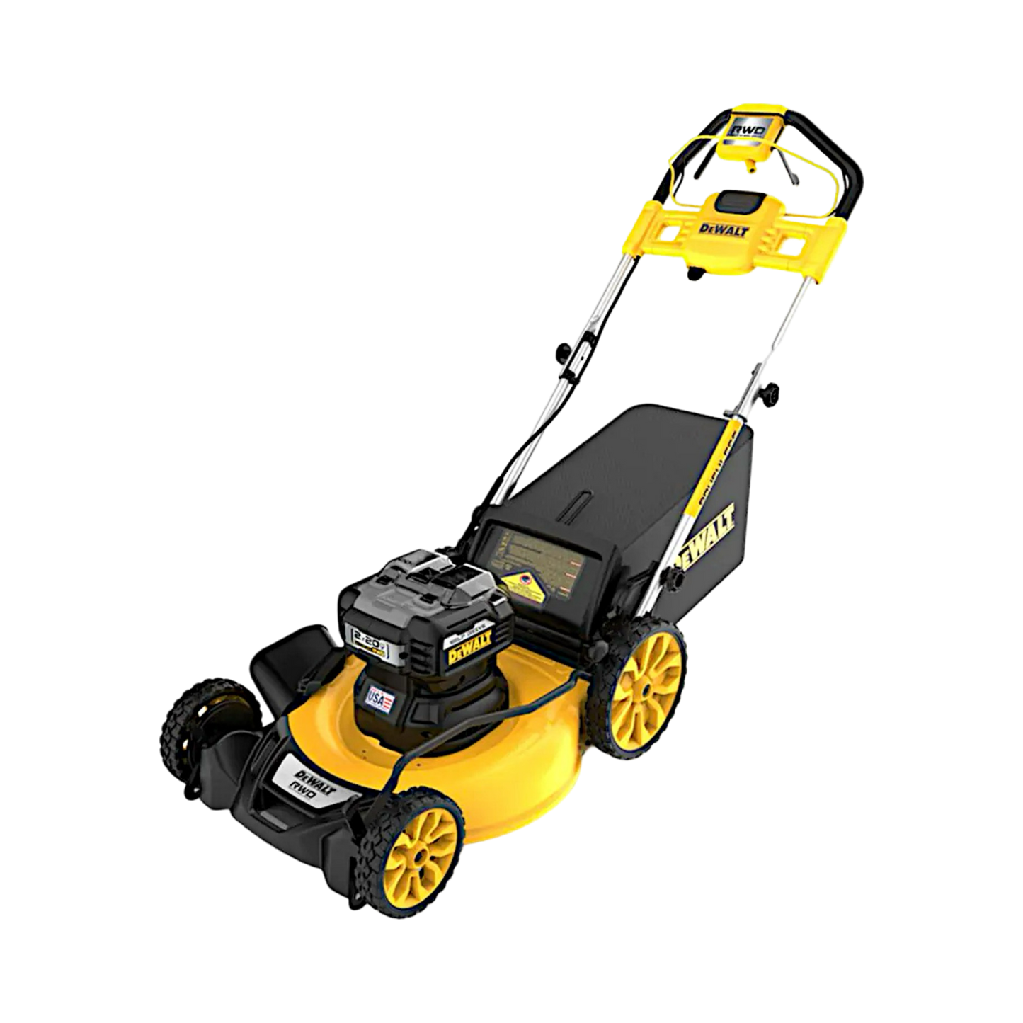 DeWALT DCMWSP255Y2 TONDEUSE PROPULSION ARRIERE 60V