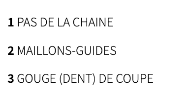 CHAINE DE REMPLACEMENT OREGON