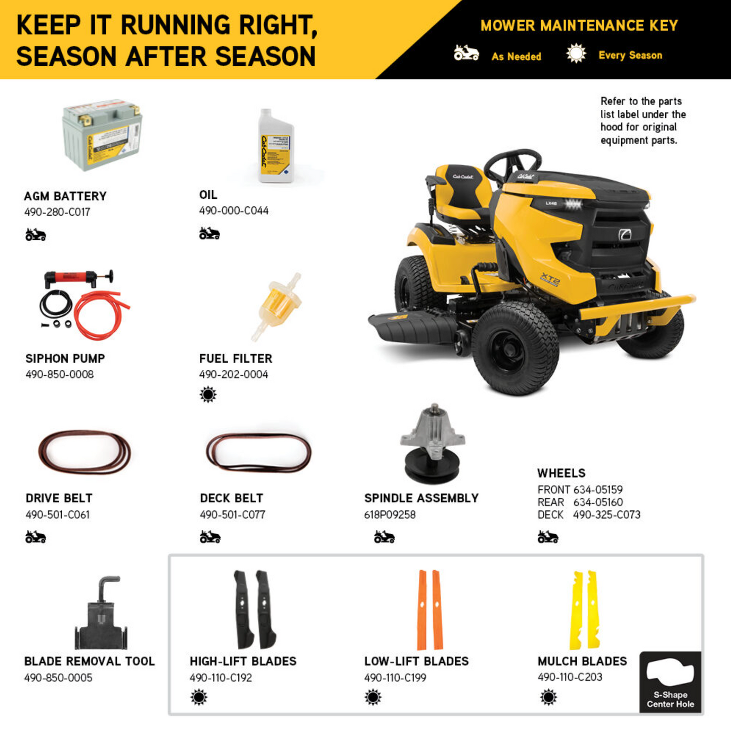 CUB CADET XT2 LX46 TRACTEUR À PELOUSE