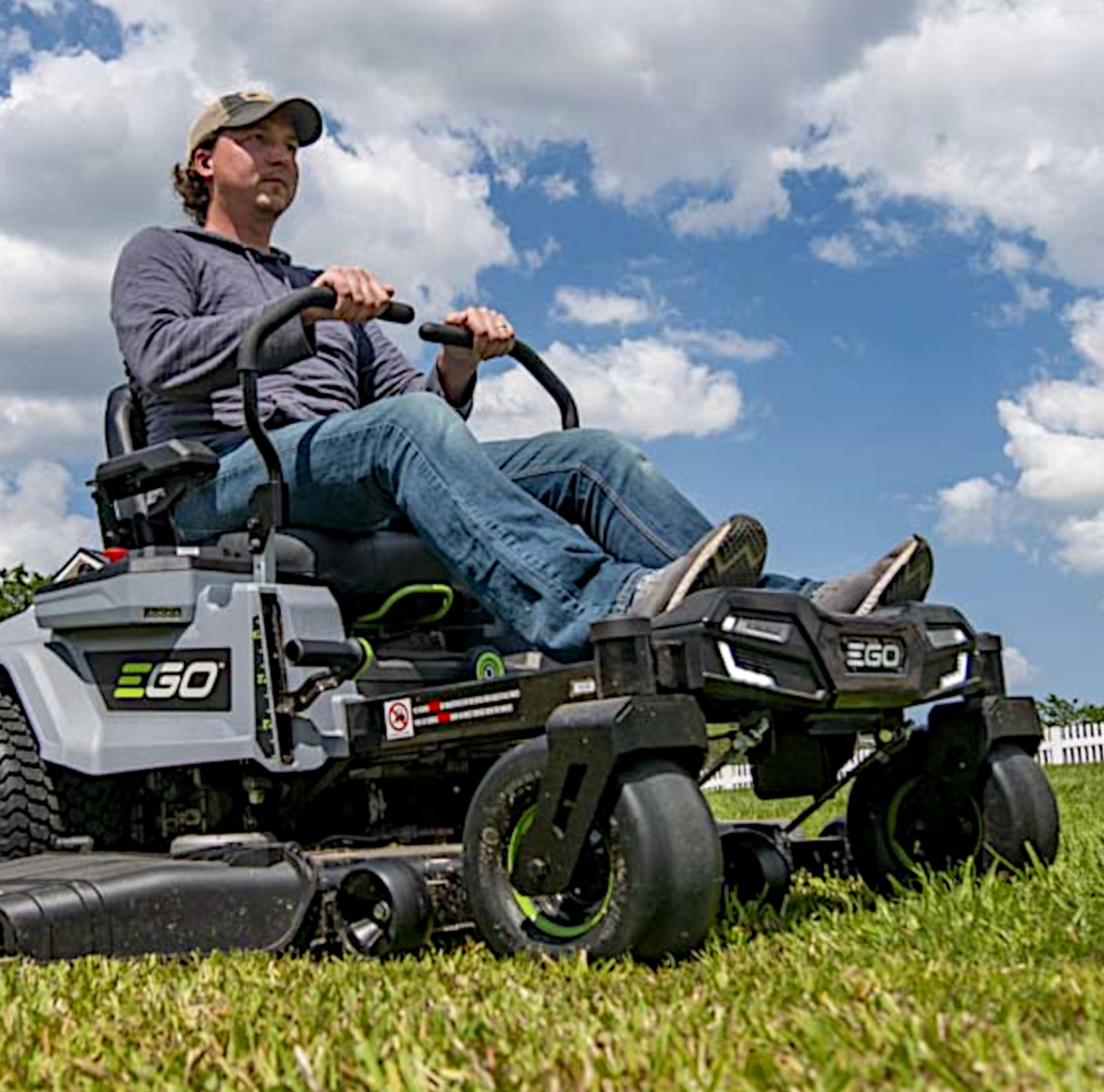 ZT4204L EGO TRACTEUR A GAZON BATTERIE