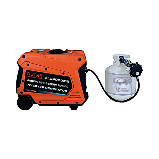 DUCAR DUEDLG4000ISE GENERATRICE ESSENCE ET PROPANE