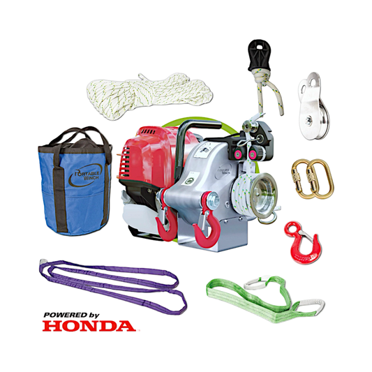 PORTABLE WINCH PCW4000-A - TREUIL ACCESSOIRISÉ