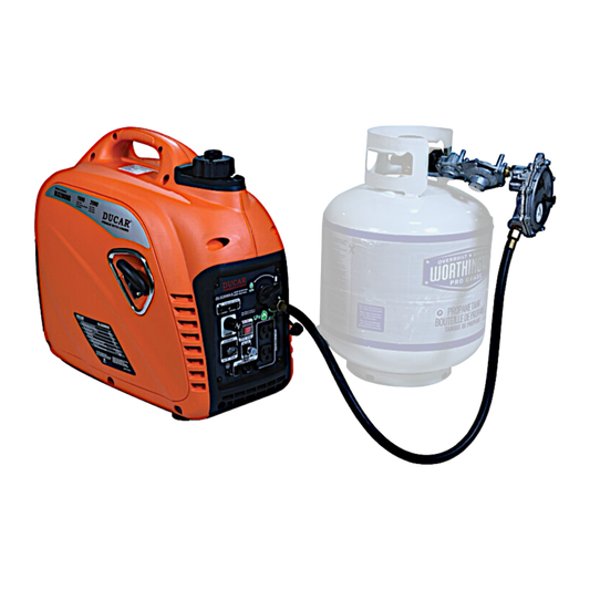 DUCAR DUEDLG2000IS GENERATRICE ESSENCE ET PROPANE