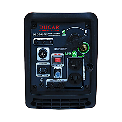 DUCAR DUEDLG2000IS GENERATRICE ESSENCE ET PROPANE