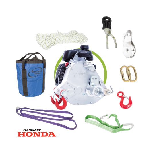 PORTABLE WINCH PCW5000-A - TREUIL ACCESSOIRISÉ