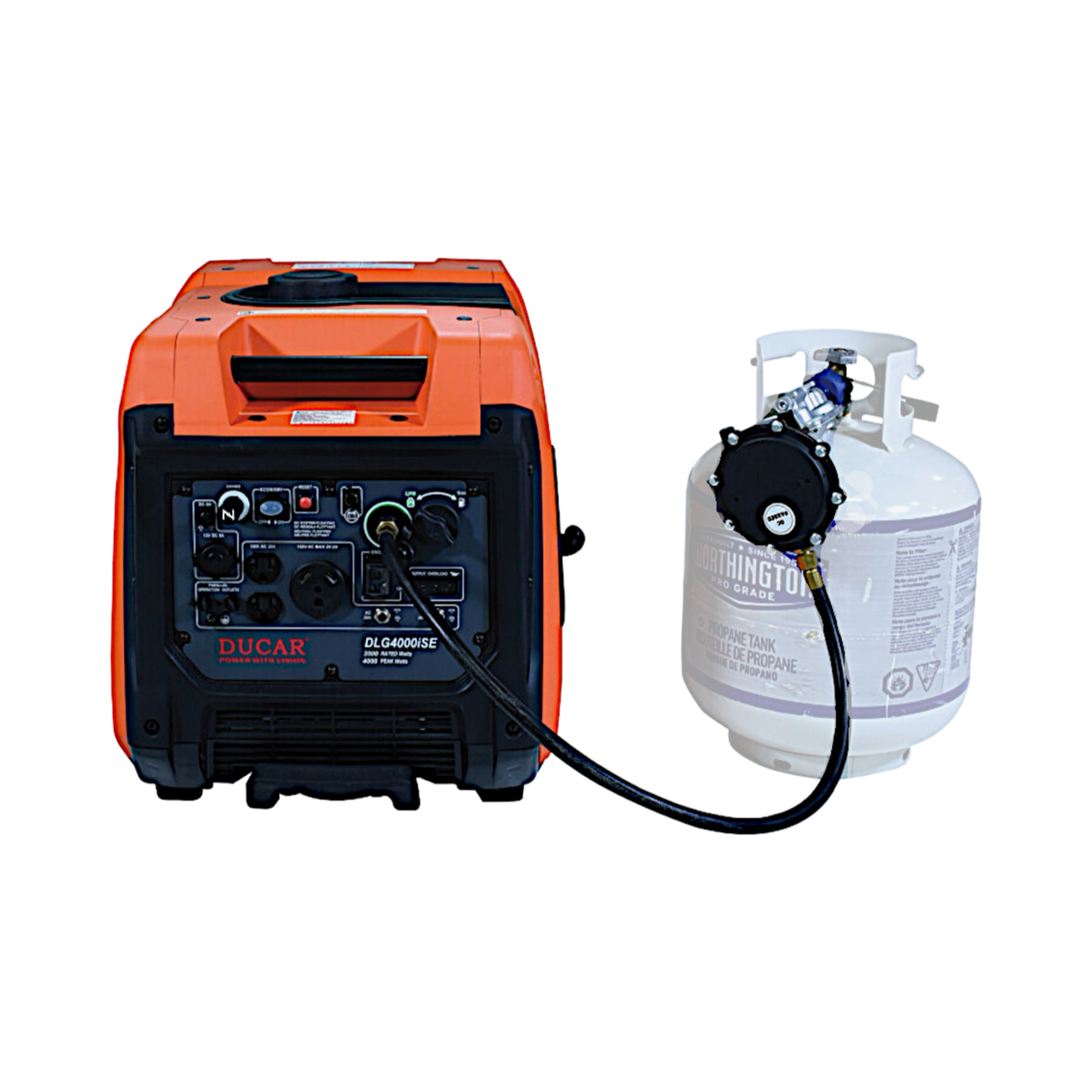DUCAR DUEDLG4000ISE GENERATRICE ESSENCE ET PROPANE